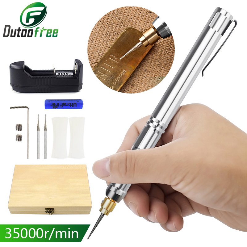 Cordless Rotary Tool Kit Accessories - Mini Kit d'outils rotatifs sans fil,