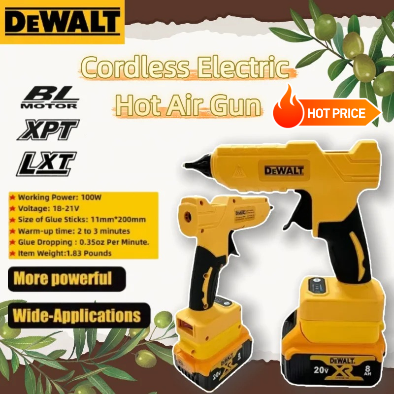 Hot Melt Glue Gun Cordless - Pistolet à colle chaude sans fil