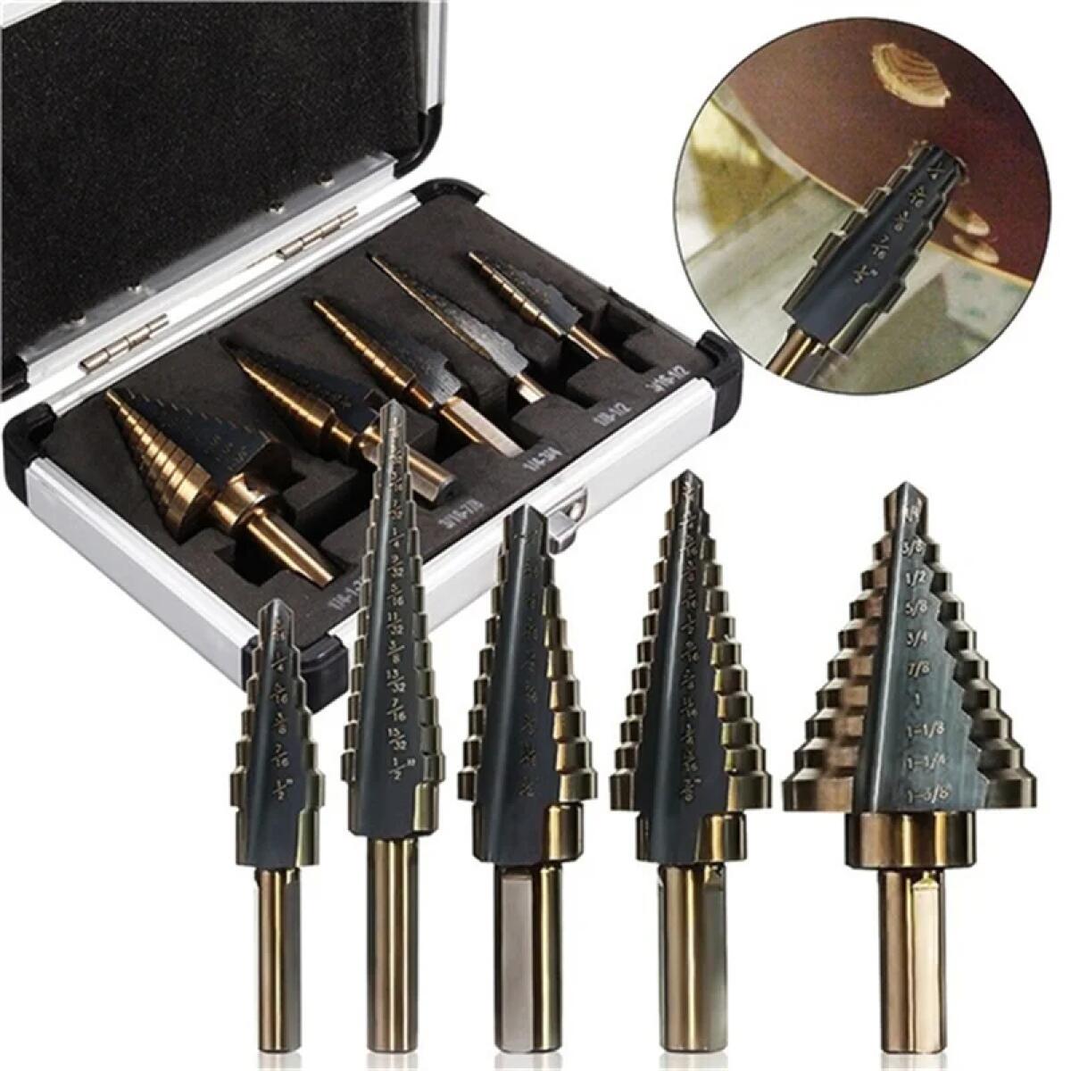 Hardware - Lot de 5 forets étagés en