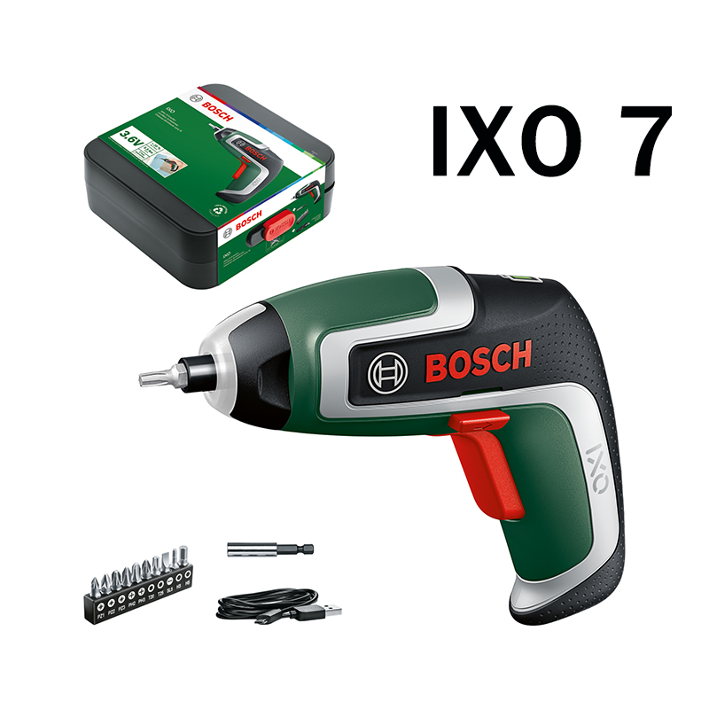 Electric Screwdriver Rechargeable Usb - Tournevis électrique sans fil Bosch IXO7,