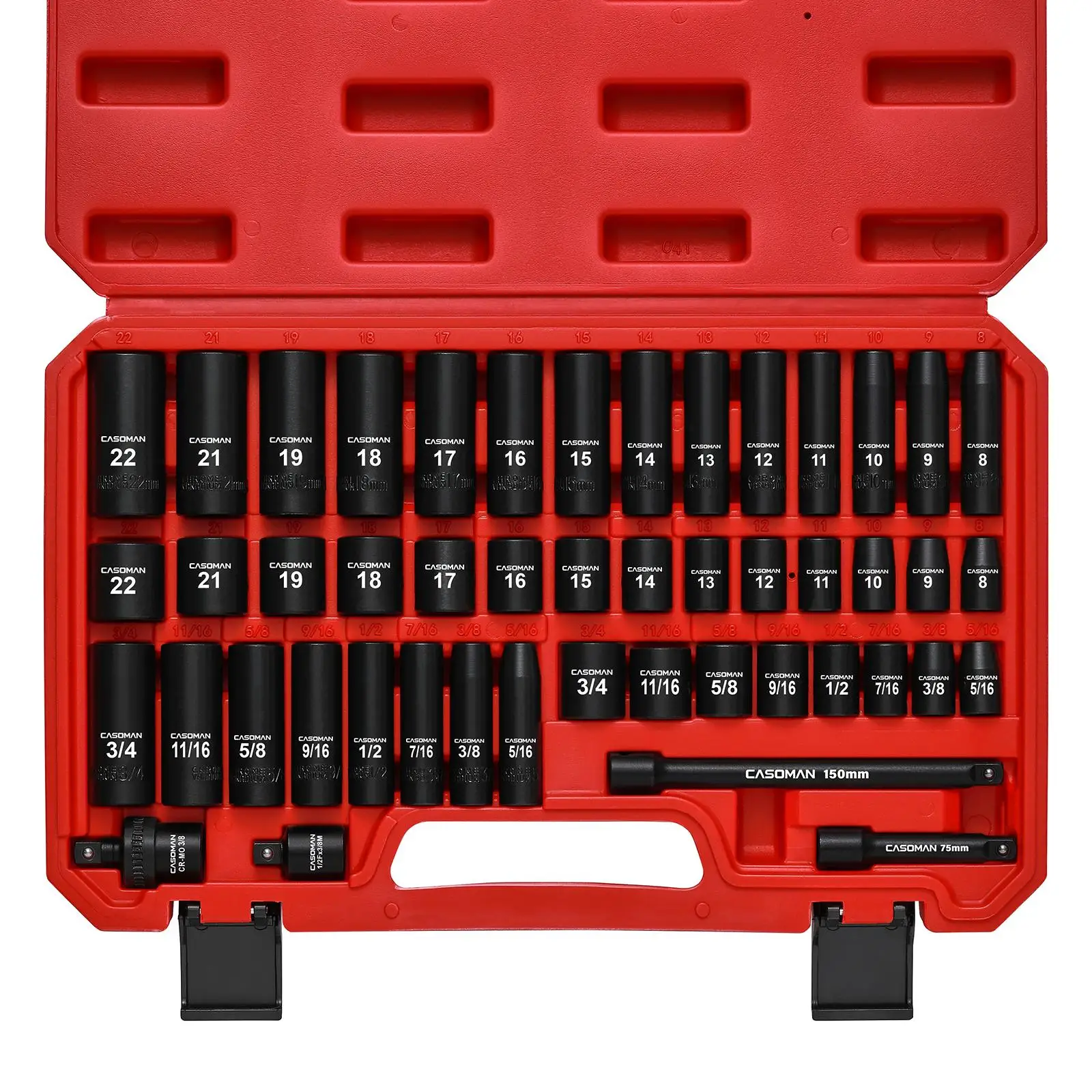 Hand Tools - Ensemble de 49 douilles à choc