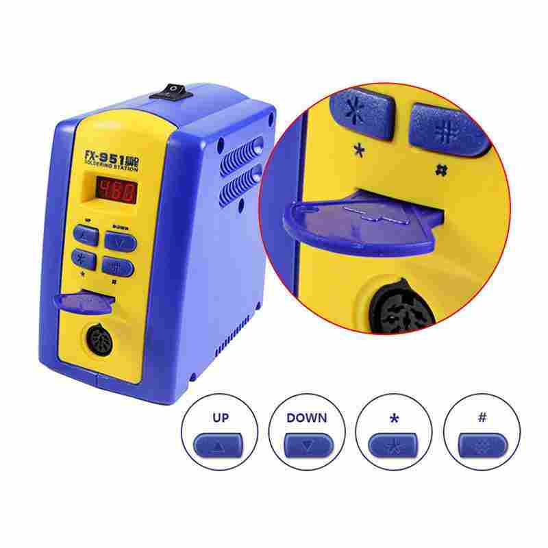 Digital Soldering Station T12 - Station de soudage numérique FX951 75W