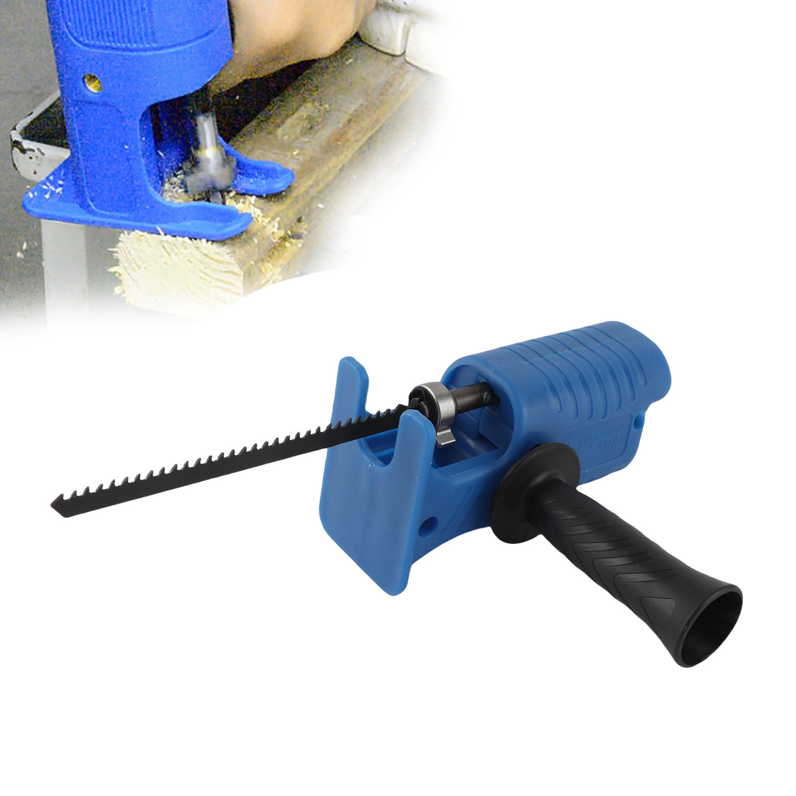 Reciprocating Saw Attachment Drill - Adaptateur de scie sauteuse portable pour