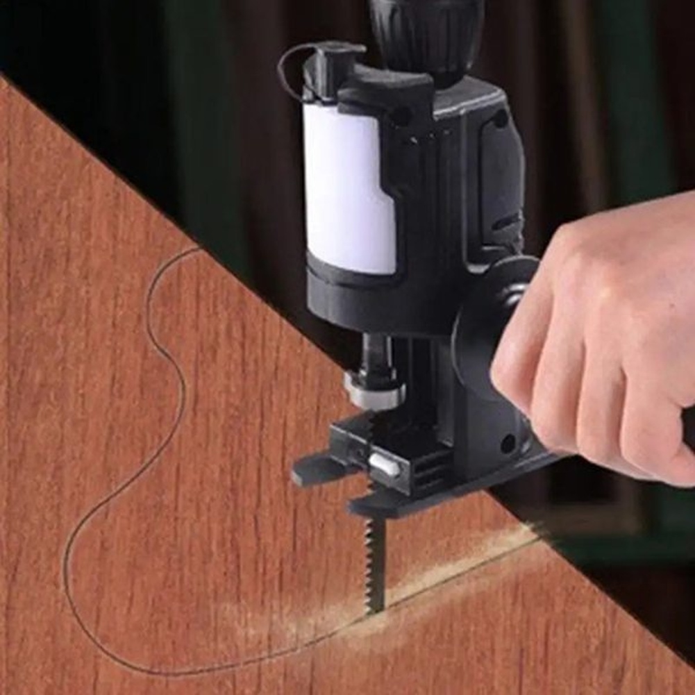 Reciprocating Saw Attachment Drill - Adaptateur de conversion perceuse électrique en