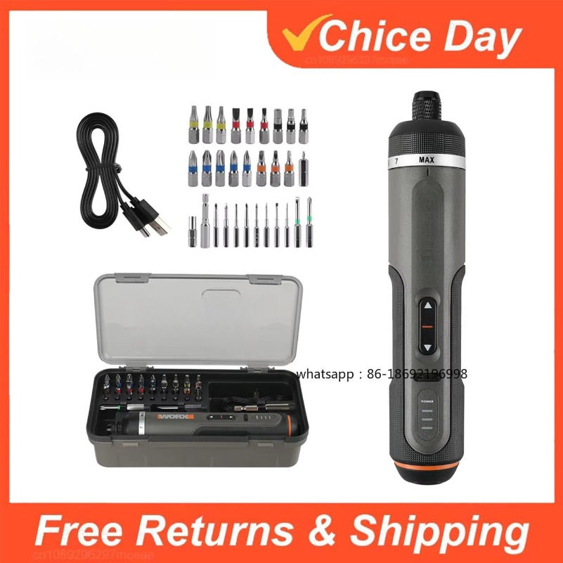 Electric Screwdriver Rechargeable Usb - Ensemble de 30 outils électriques WX242,