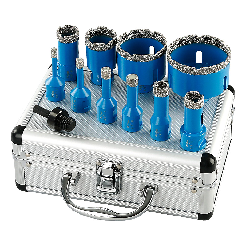 Reciprocating Saw Attachment Drill - LOZLIN Lot de 10 forets diamantés