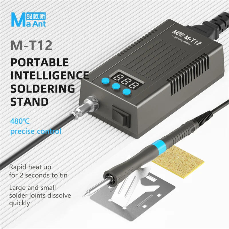 Digital Soldering Station T12 - MaAnt M-T12 75W Station de fer