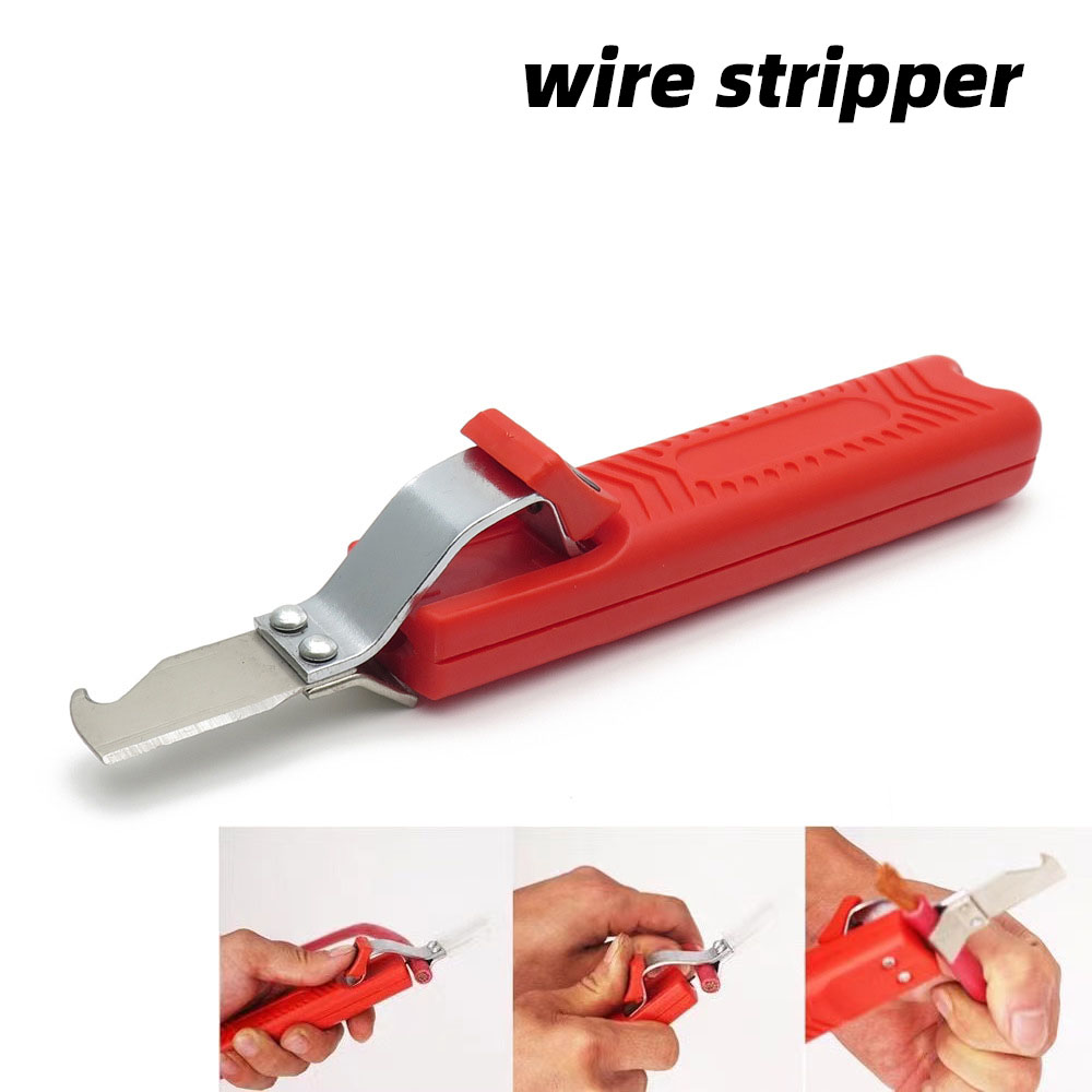 Automatic Wire Stripper Cutter - Dénudeur de fils manuel multifonction portable,