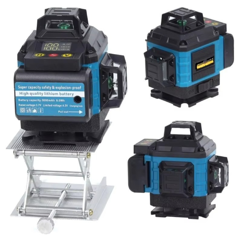 Laser Level 16 Lines 4D Green - Niveau Laser numérique 16 lignes 4d