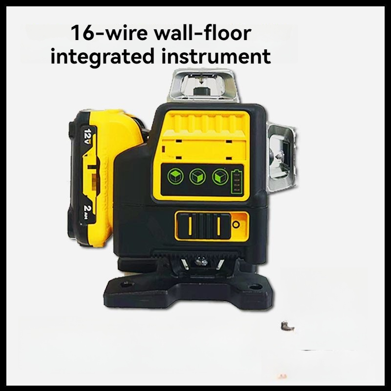 Laser Level 16 Lines 4D Green - Niveau laser 4D avec 16 lignes