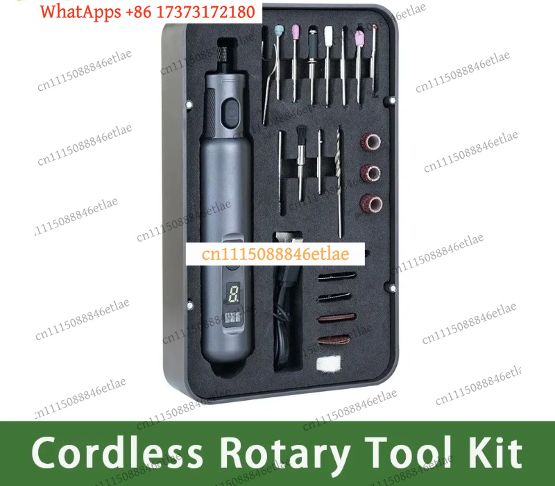 Cordless Rotary Tool Kit Accessories - Kit d'outils rotatifs sans fil Creality,