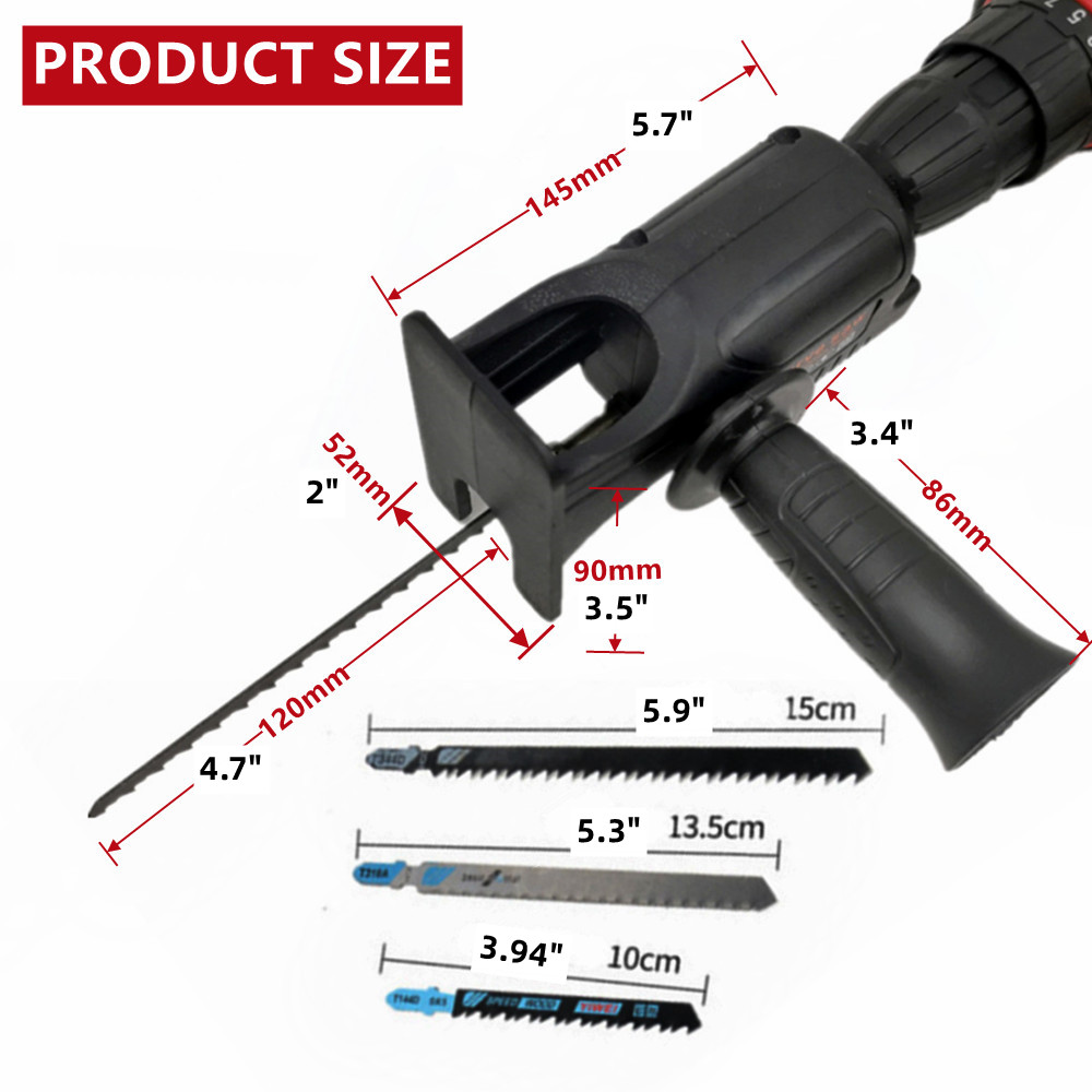 Adaptateur de scie alternative - Reciprocating Saw Attachment Drill avis et prix