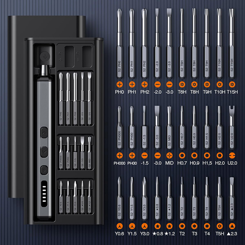 Jeu de tournevis électriques,  - Electric Screwdriver Rechargeable Usb avis et prix