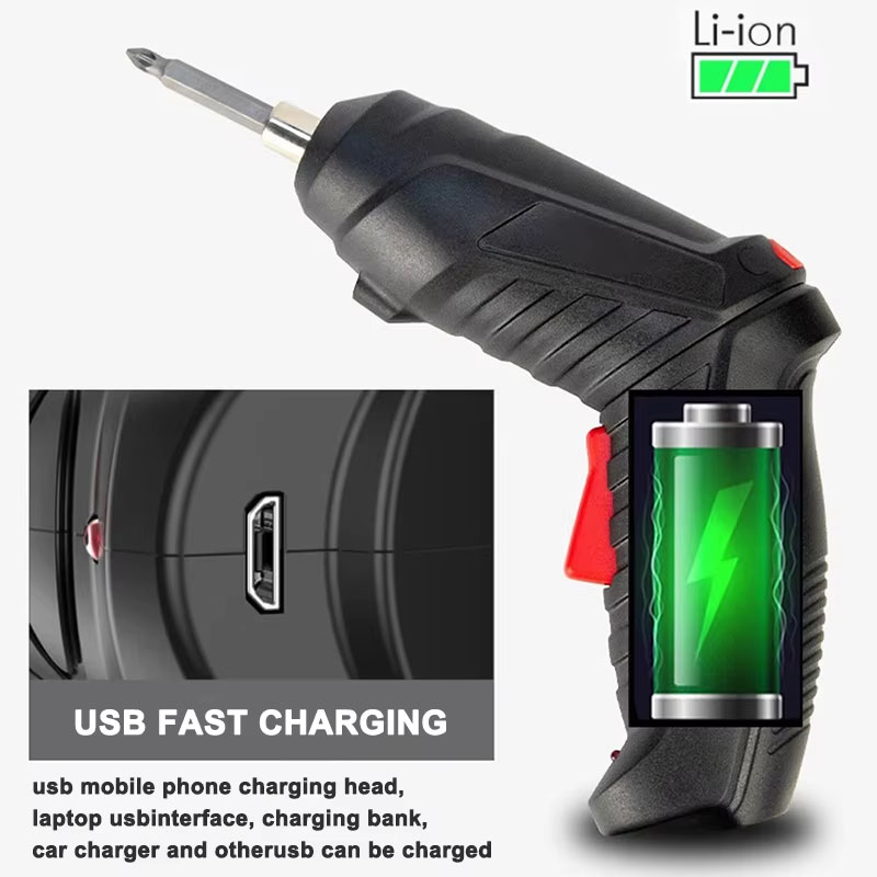 Jeu de tournevis électriques 3 - Electric Screwdriver Rechargeable Usb avis et prix