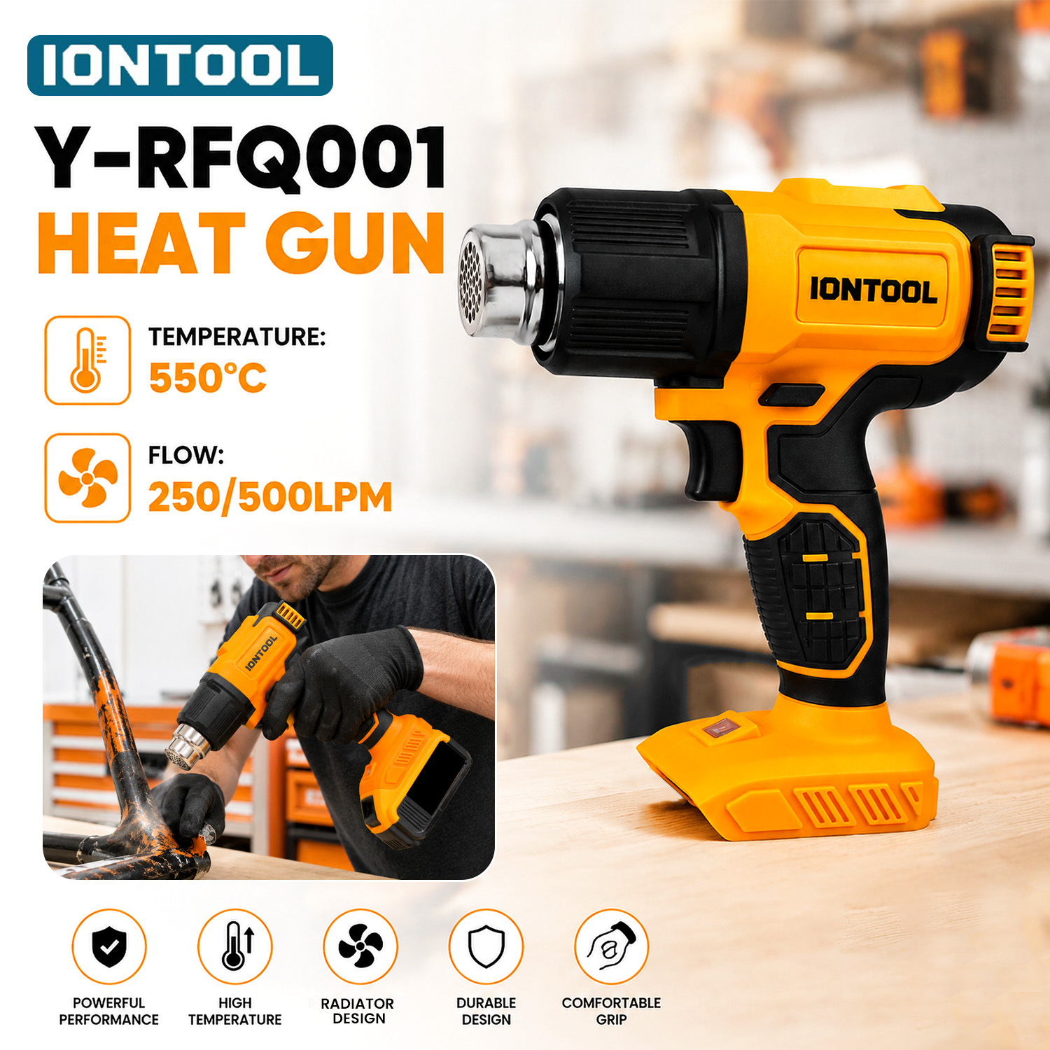 Pistolet thermique sans fil ja - Cordless Heat Gun For Shrink Tubing avis et prix