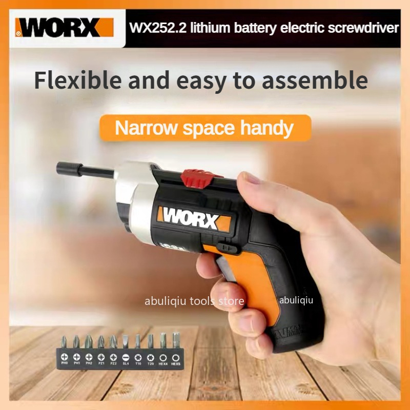 Worx WX252.2 4V Mini jeu de to - Electric Screwdriver Rechargeable Usb avis et prix