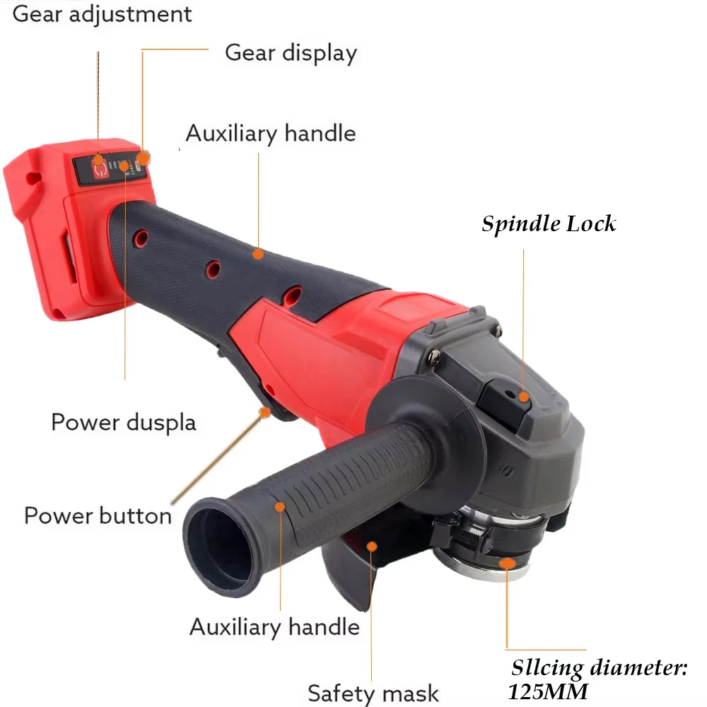 Meuleuse d'angle électrique 12 - Brushless Angle Grinder Battery Powered avis et prix