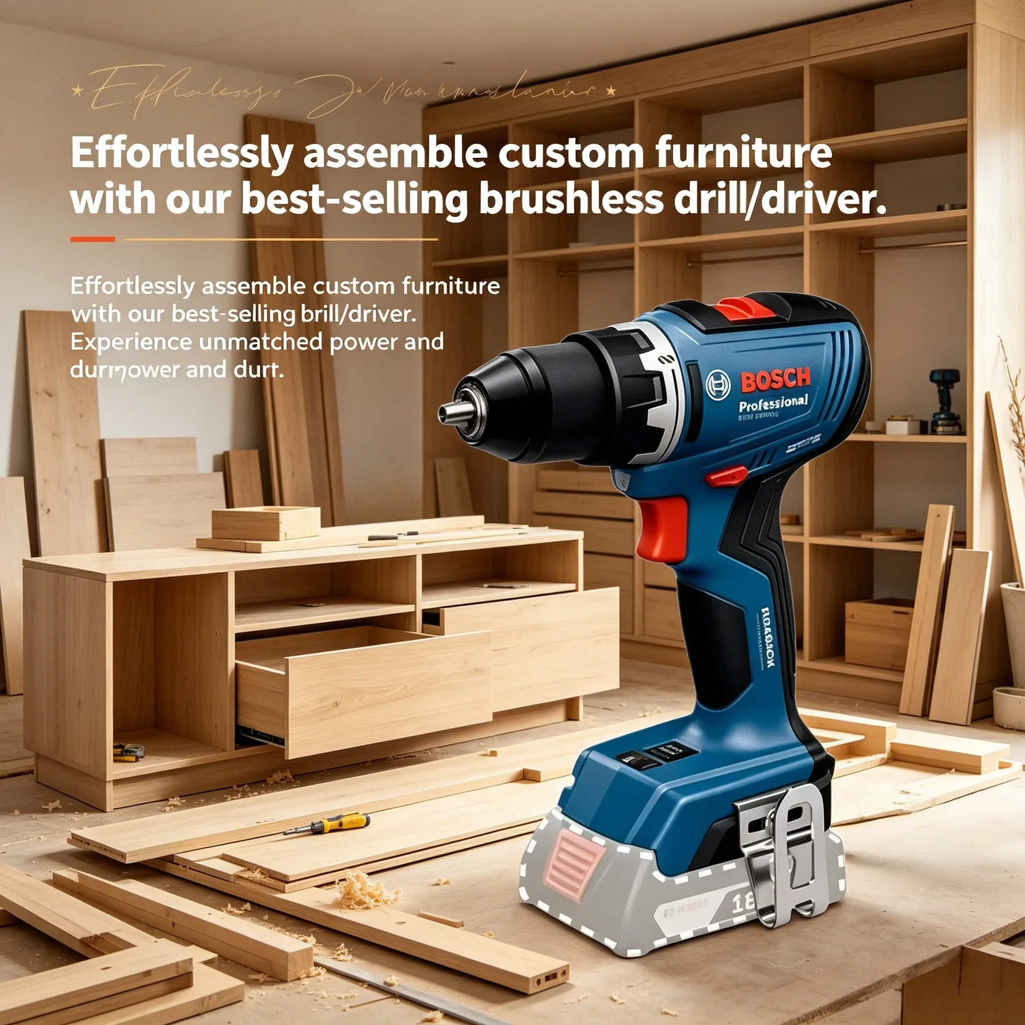 Perceuse sans fil Bosch GSR 18 - Brushless Cordless Electric Drill 18V avis et prix