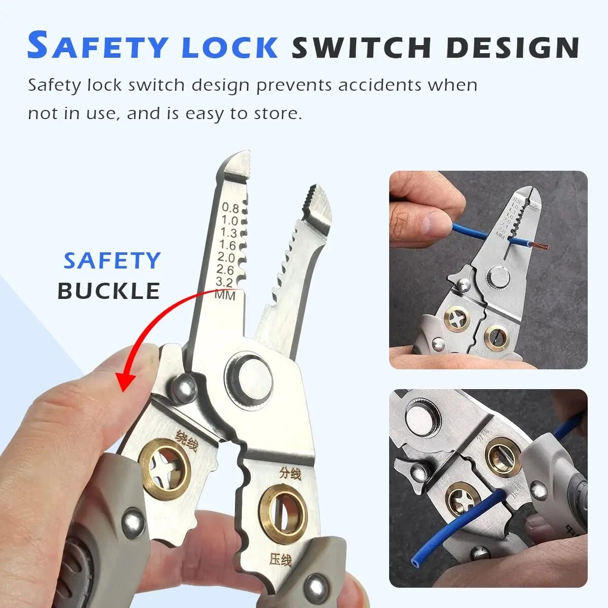 Dénudeur de fil spécial 6 en 1 - Automatic Wire Stripper Cutter avis et prix