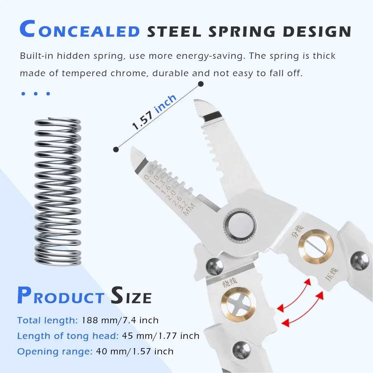 Dénudeur de fil spécial 6 en 1 - Automatic Wire Stripper Cutter avis et prix