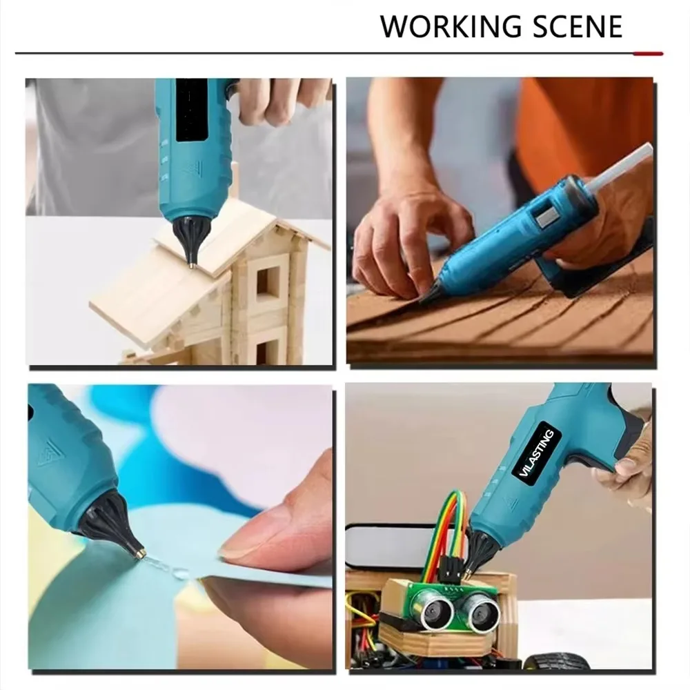 Pistolet à colle thermofusible - Hot Melt Glue Gun Cordless avis et prix