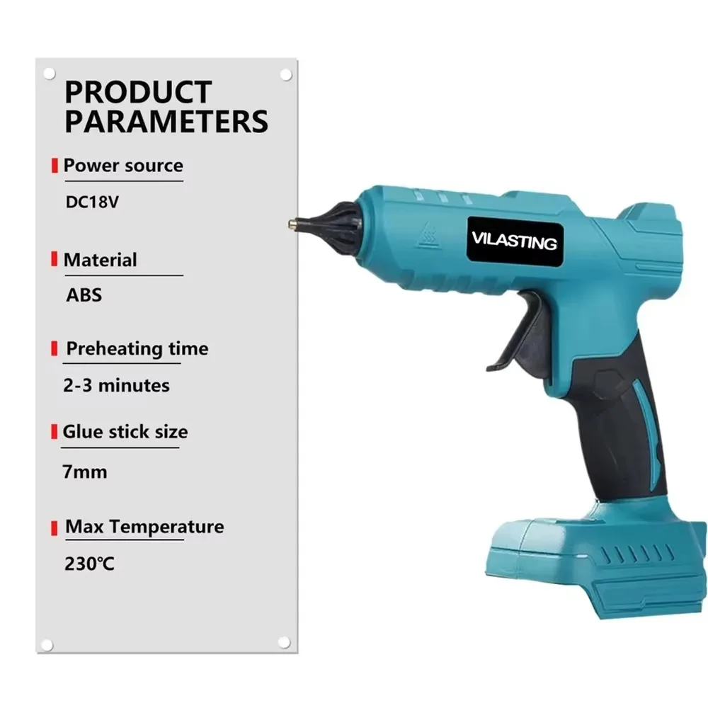 Pistolet à colle thermofusible - Hot Melt Glue Gun Cordless avis et prix