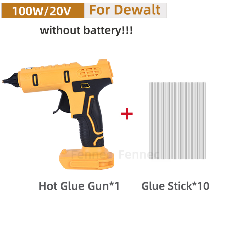 Pistolet à colle chaude électr - Hot Melt Glue Gun Cordless avis et prix