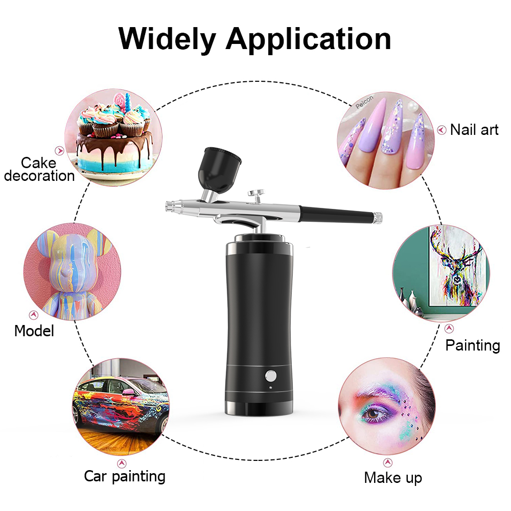 Kit d'aérographe sans fil avec - Airbrush Kit With Mini Compressor avis et prix