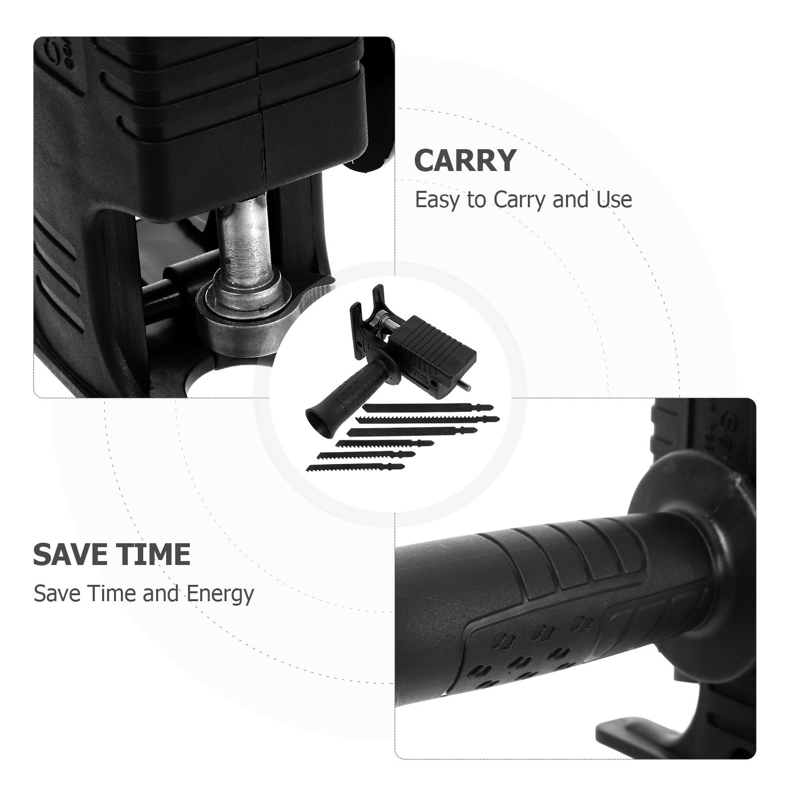 Kit de 7 pièces pour perceuse  - Reciprocating Saw Attachment Drill avis et prix