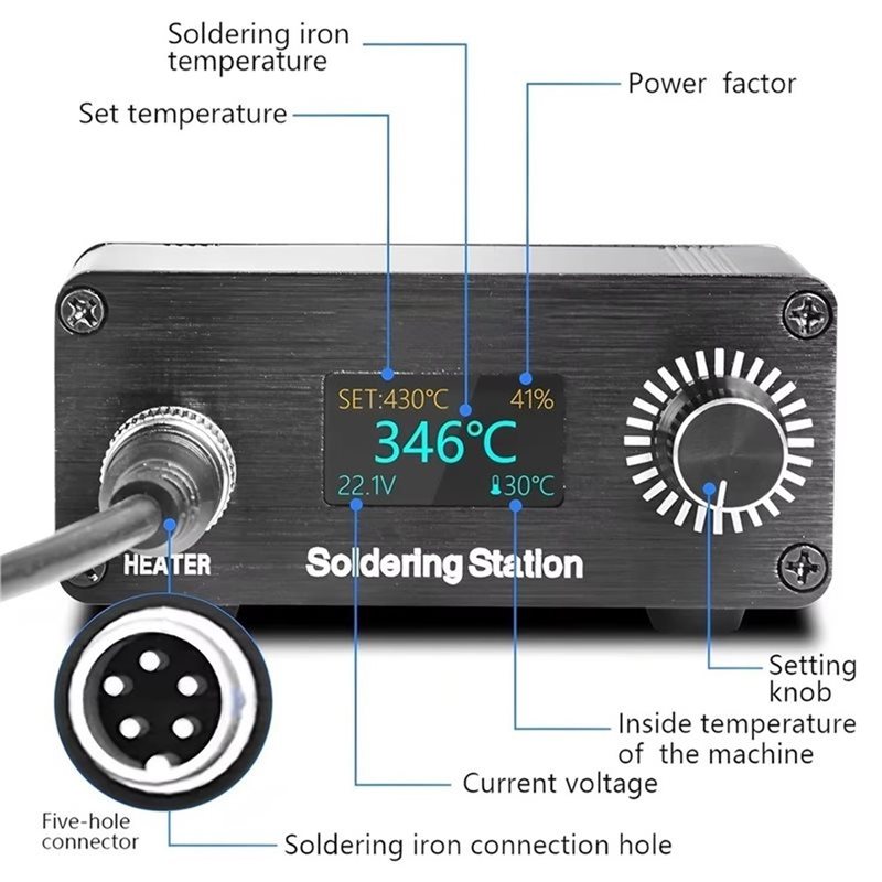 Station de soudage AB11-T12 po - Digital Soldering Station T12 avis et prix