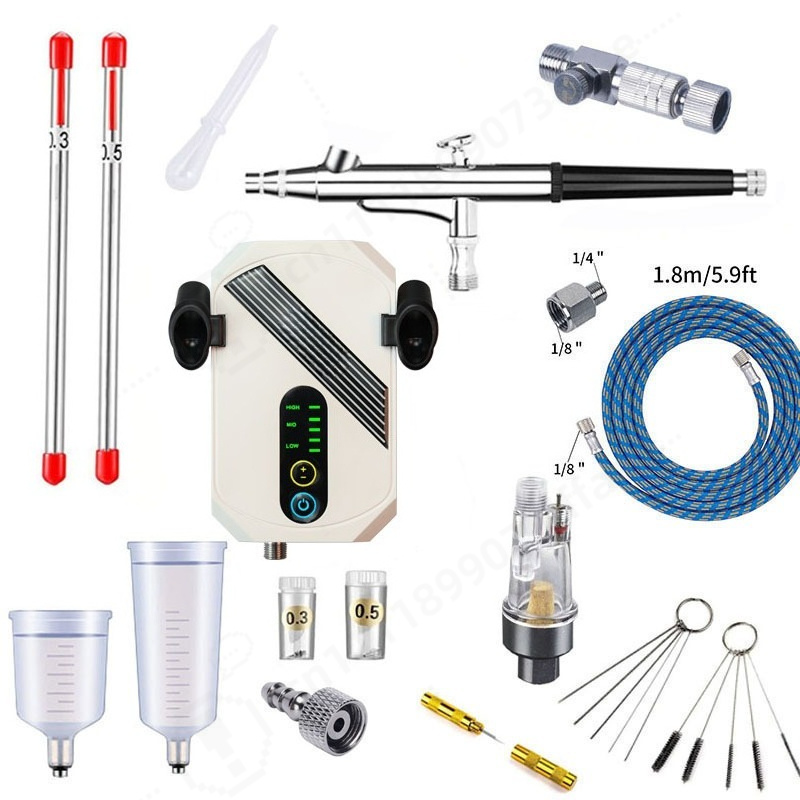 Kit de compresseur d'aérograph - Airbrush Kit With Mini Compressor avis et prix