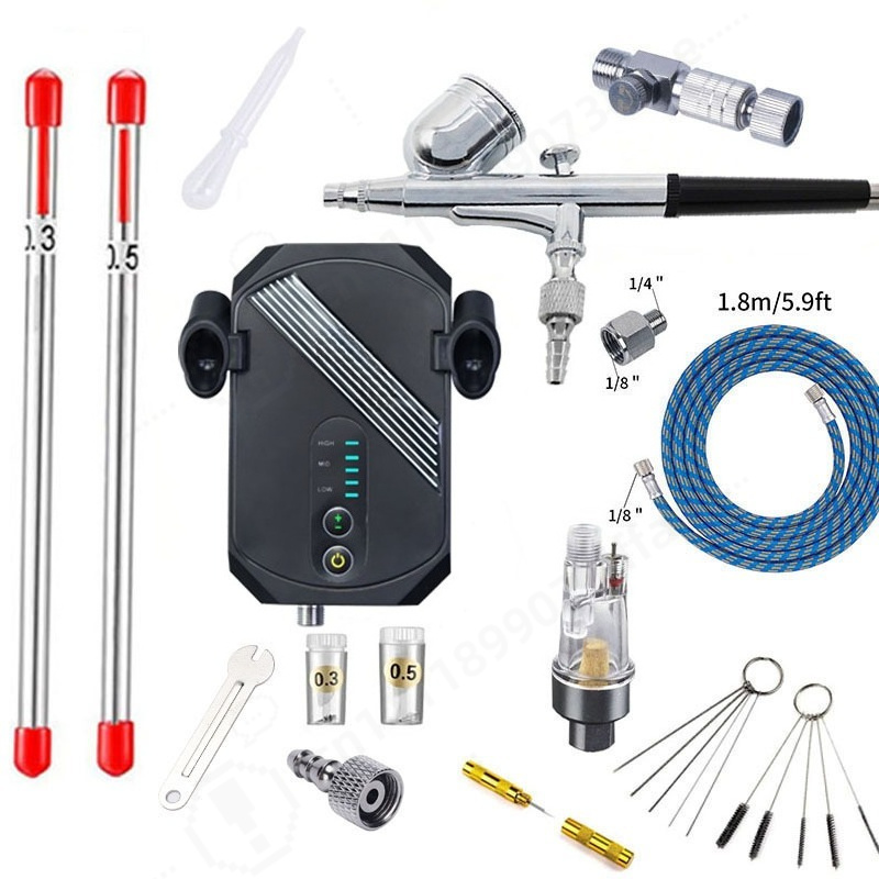 Kit de compresseur d'aérograph - Airbrush Kit With Mini Compressor avis et prix
