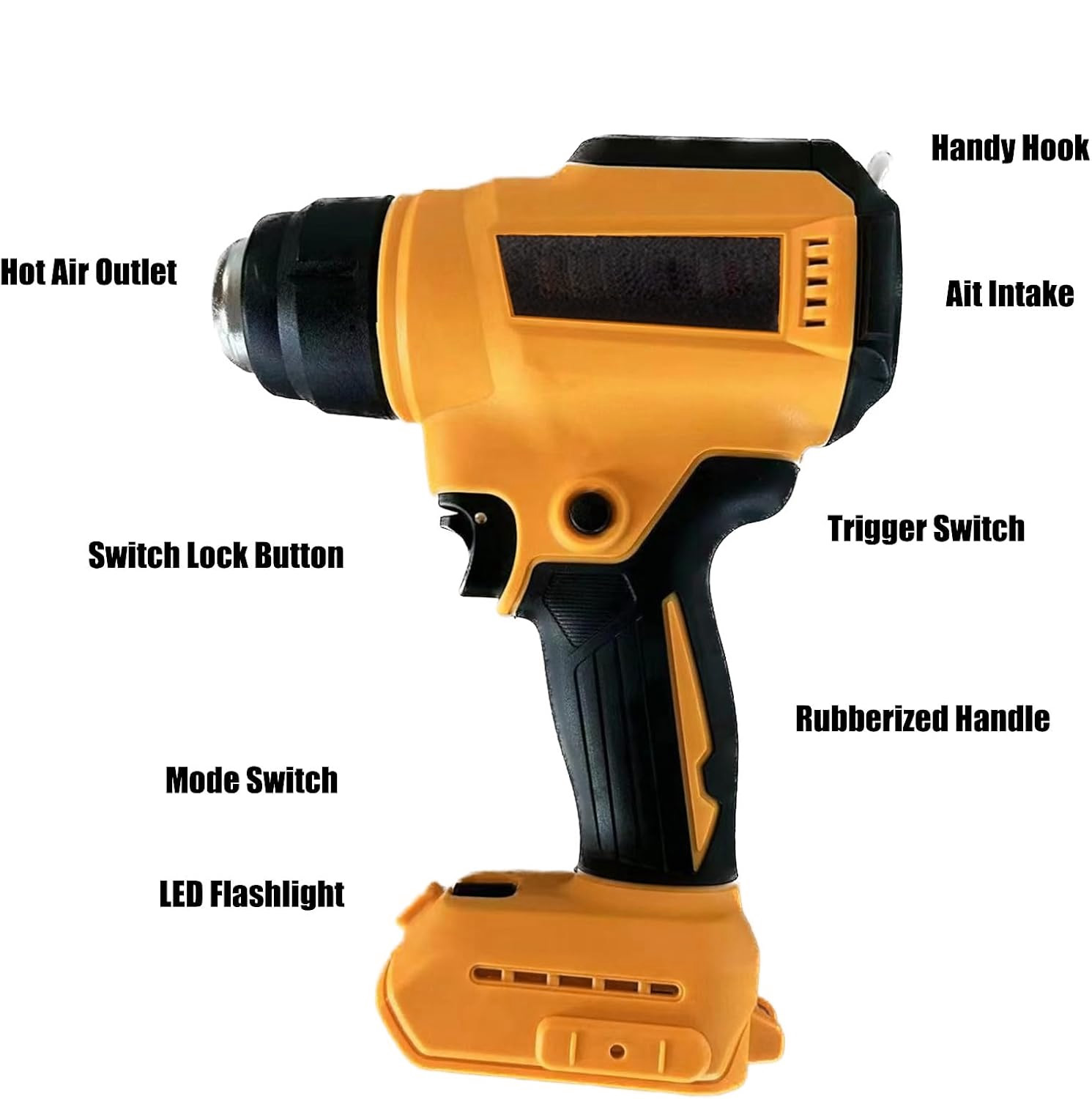 Pistolet thermique sans fil po - Cordless Heat Gun For Shrink Tubing avis et prix