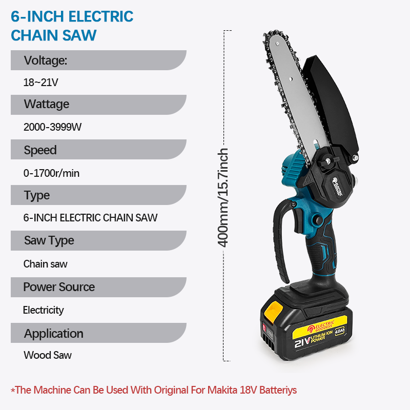 Mini tronçonneuse électrique s - Mini Electric Chainsaw 6 Inch avis et prix