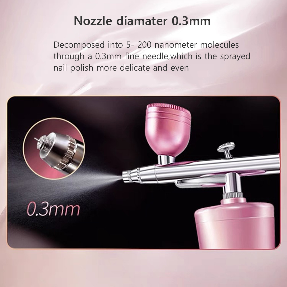 Tête de pistolet aérographe de - Airbrush Kit With Mini Compressor avis et prix