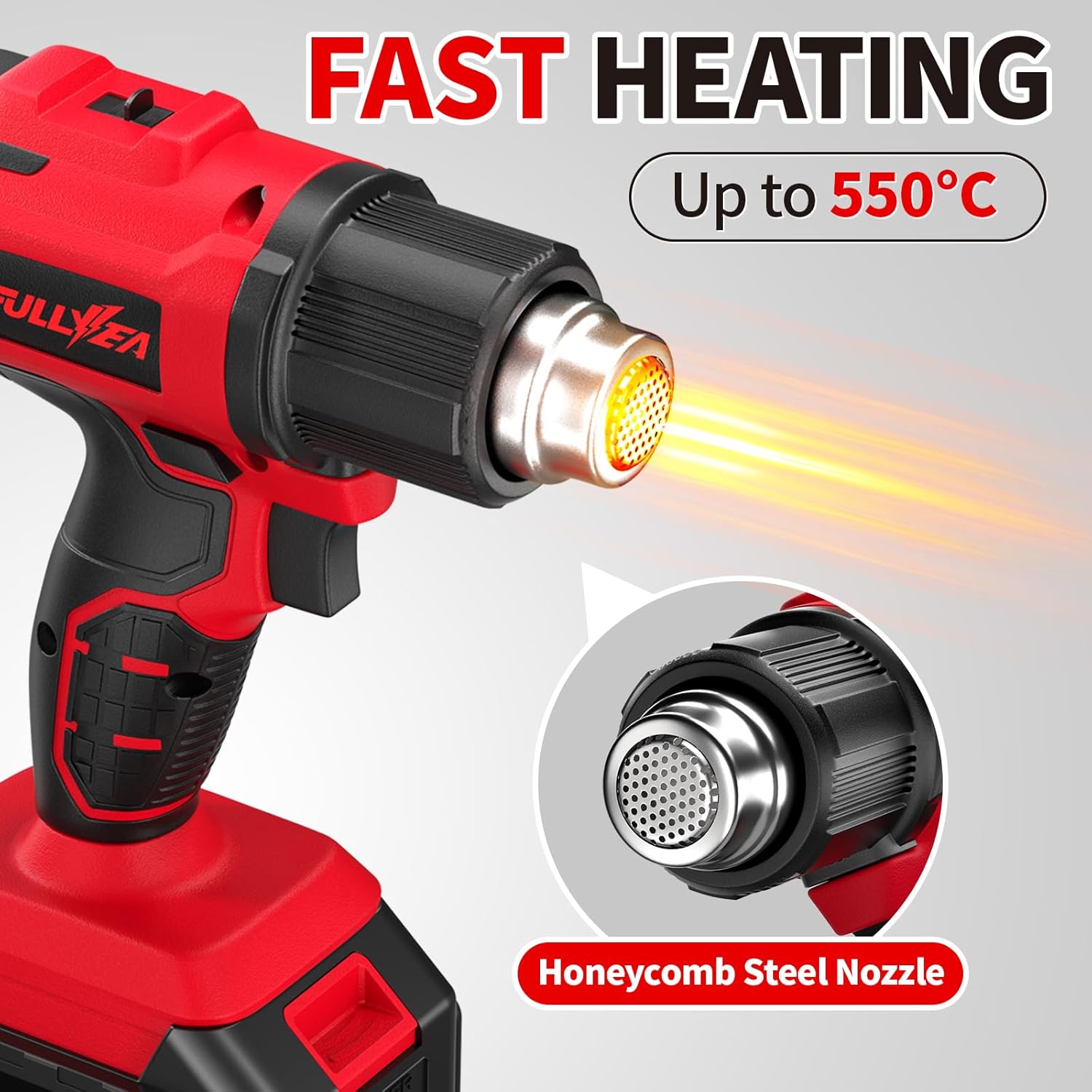 Pistolet à air chaud sans fil, - Cordless Heat Gun For Shrink Tubing avis et prix
