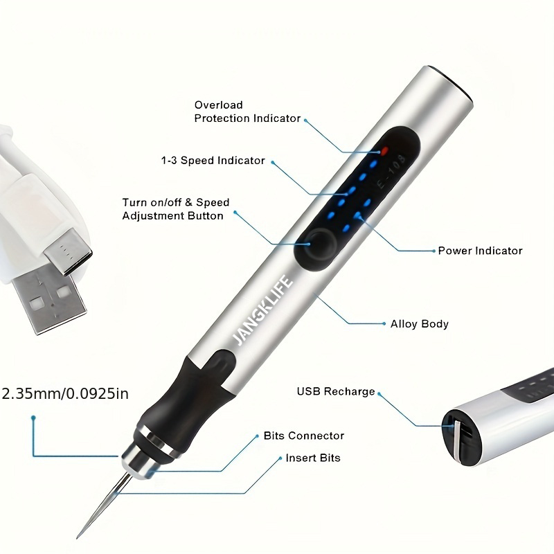 USB Sans Fil Outil Rotatif Kit - Cordless Rotary Tool Kit Accessories avis et prix