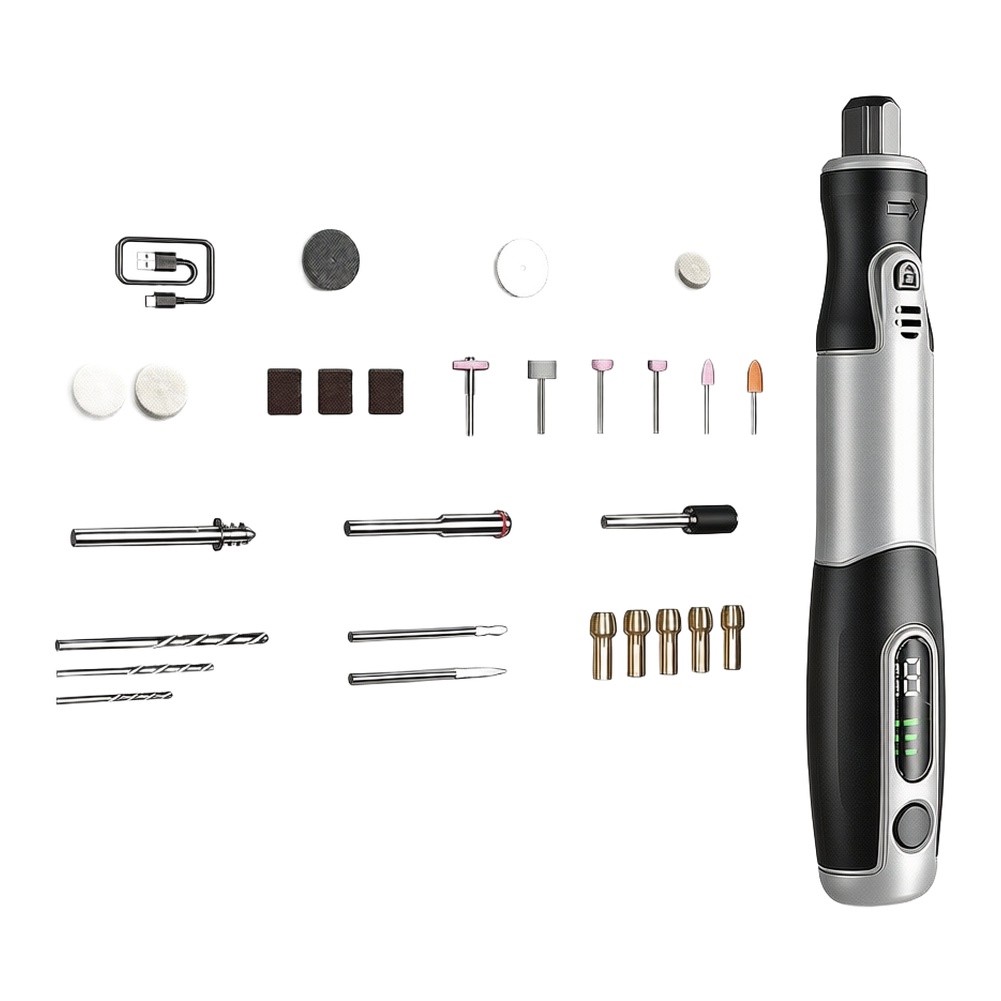 Kit d'outils rotatifs électriq - Cordless Rotary Tool Kit Accessories avis et prix