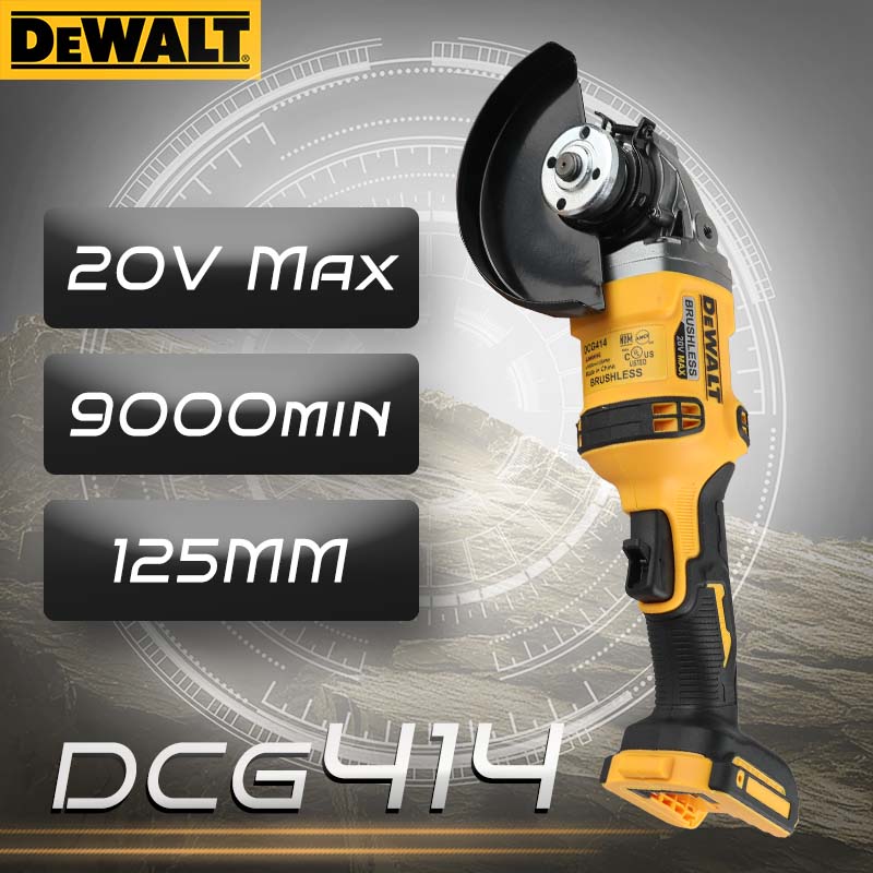 DEWALT DCG414 20V MAX Meuleuse - Brushless Angle Grinder Battery Powered avis et prix