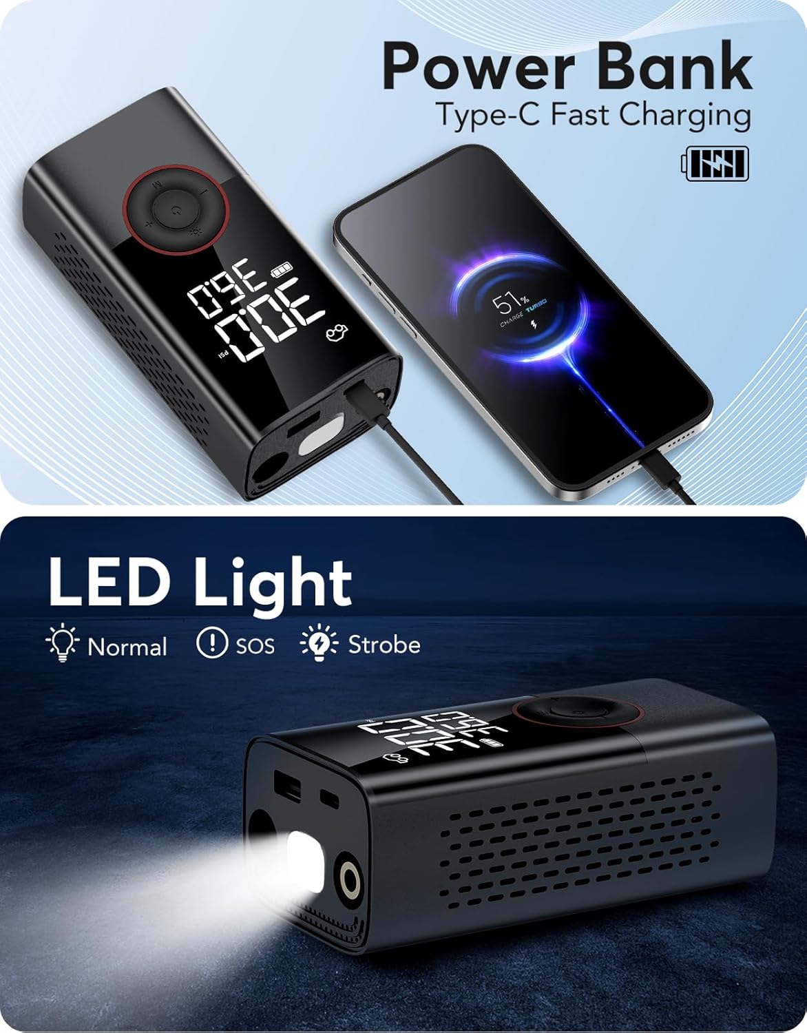Compresseur d'air portable san - Electrical avis et prix