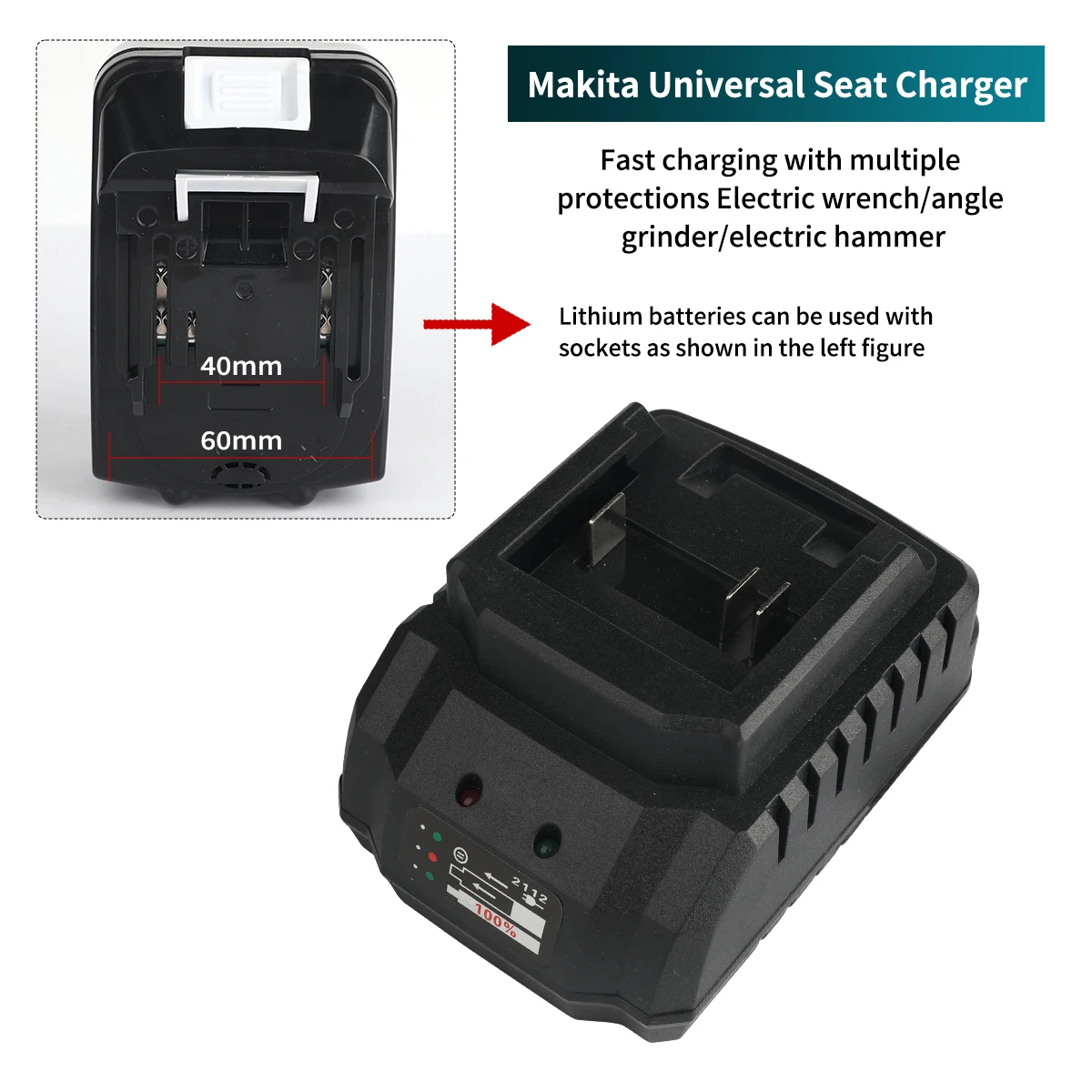 Chargeur de batterie de rempla - Brushless Cordless Electric Drill 18V avis et prix