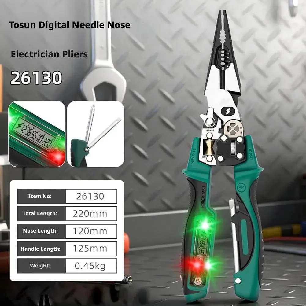 Pince d'électricien avec teste - Automatic Wire Stripper Cutter avis et prix