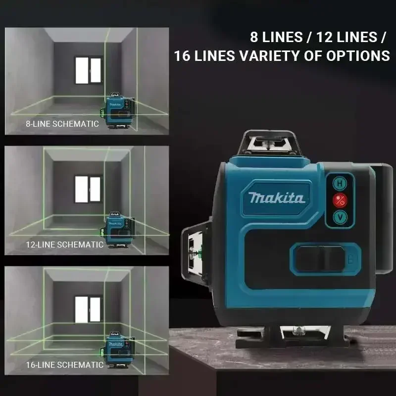 Batterie Makita 4.0Ah Max 40V, - Laser Level 16 Lines 4D Green avis et prix