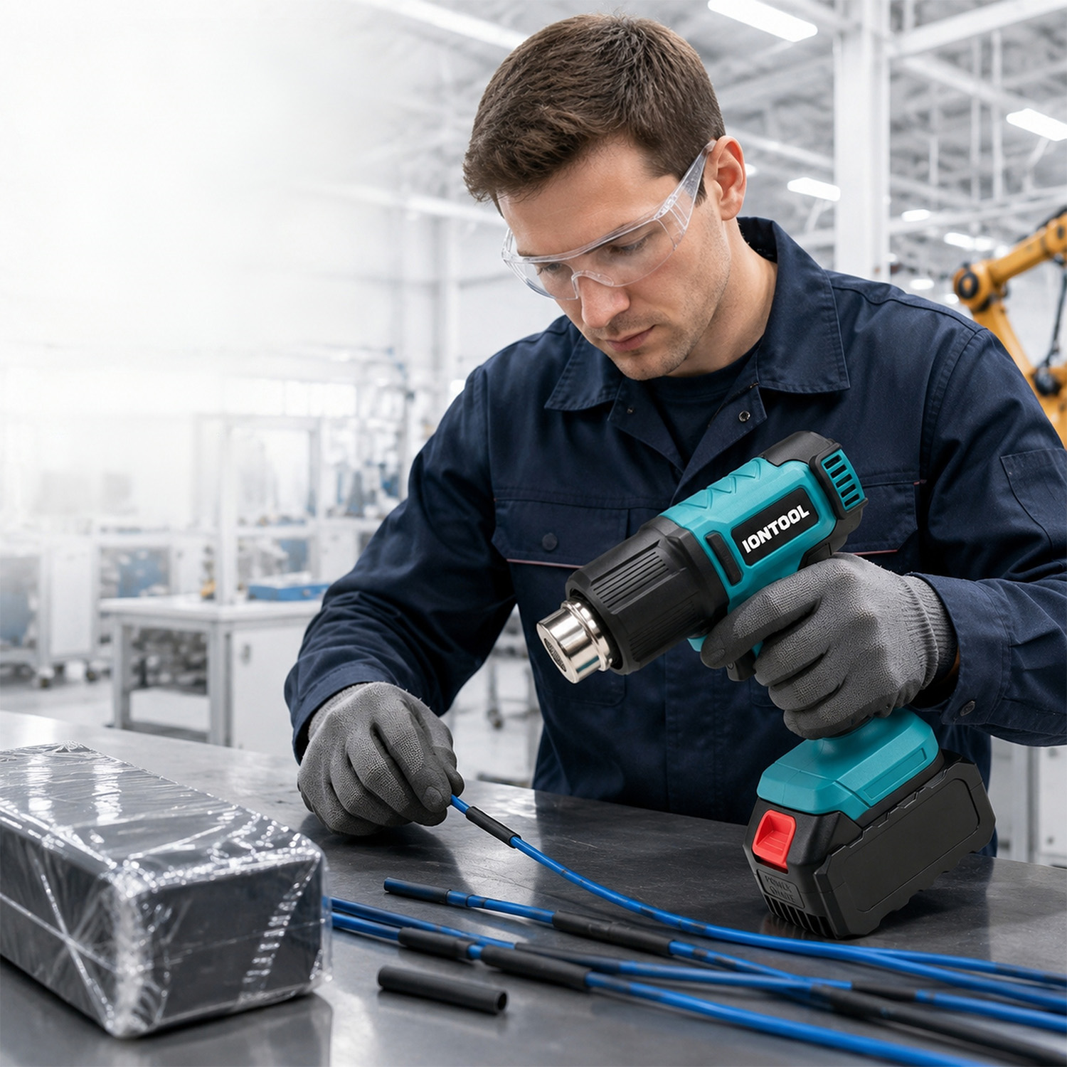 IONTOOL 550 ℃   Pistolet therm - Cordless Heat Gun For Shrink Tubing avis et prix