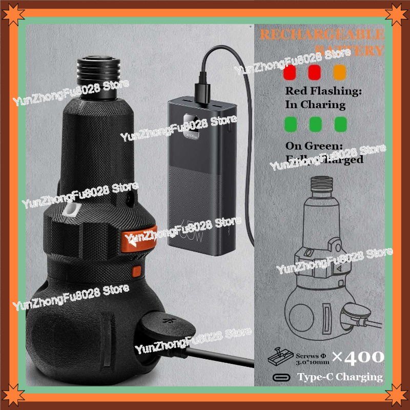 Tournevis électrique 4V, 400 t - Electric Screwdriver Rechargeable Usb avis et prix