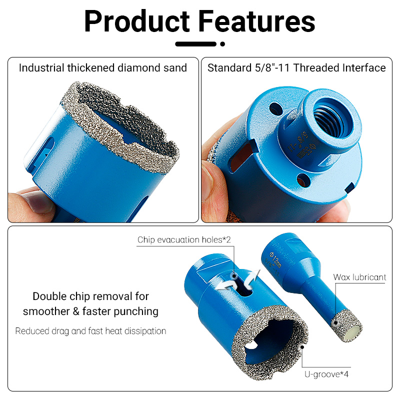 LOZLIN Lot de 10 forets diaman - Reciprocating Saw Attachment Drill avis et prix