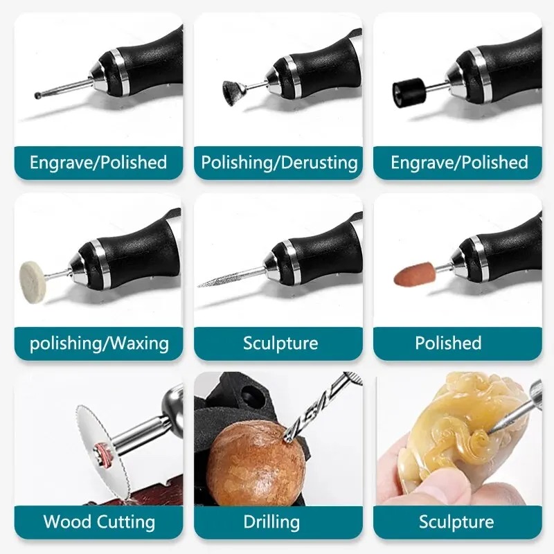 Stylo de gravure électrique sa - Cordless Rotary Tool Kit Accessories avis et prix