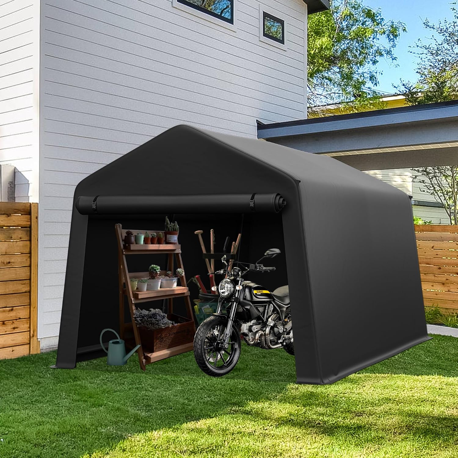 Abri de jardin portable pour l - Garden Tools avis et prix