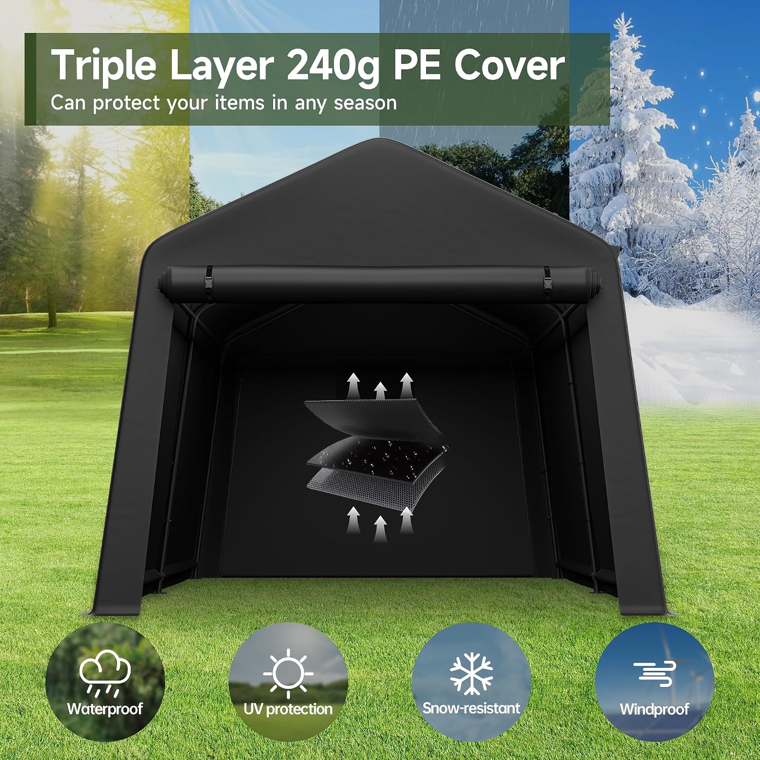 Abri de jardin portable pour l - Garden Tools avis et prix