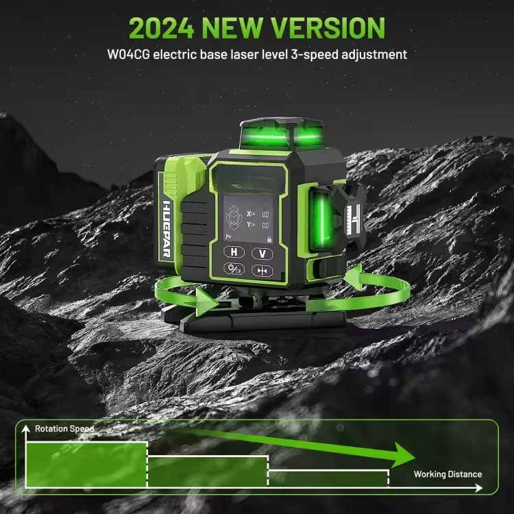 W04CG 4D 16 lignes faisceau ve - Laser Level 16 Lines 4D Green avis et prix